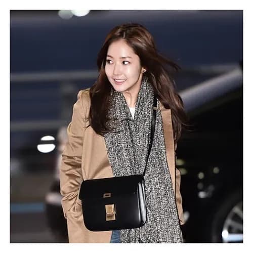 Celine Leather Classic Box Shoulder Bag,24CM - 셀린느… - 1
