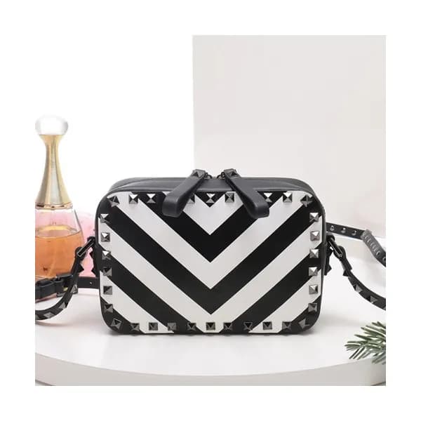 Valentino 2019 Leather Camera Small Shoudler Bag,1… - 1