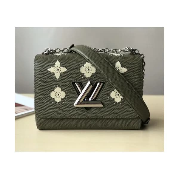 Louis Vuitton 2019 Leather Twist Shouder Bag,23cm … - 1