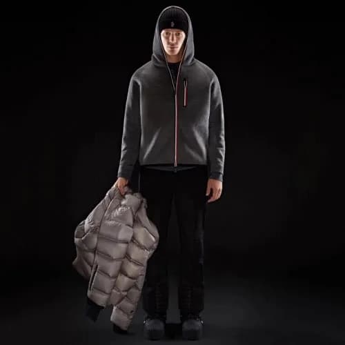 [매장판]Moncler 2019 Mens Zip-up Cotton Hood Tee - 몽클… - 1