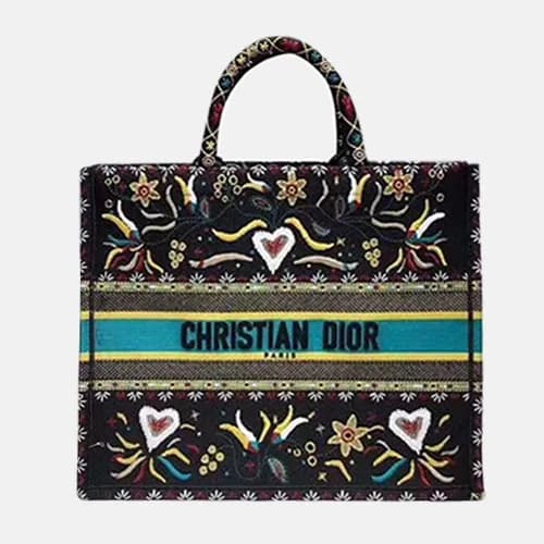 Dior 2019 Women Canvas Book Tote Shopper Bag ,41.5… - 1