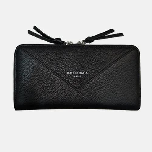 Balenciaga 2019 Leather Zip Round Wallet.19cm - 발렌… - 1