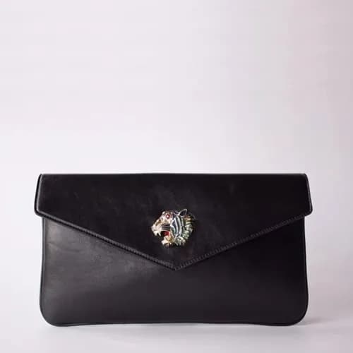 Gucci 2019 Rajah Leather Clutch Bag ,32CM - 구찌 201… - 1