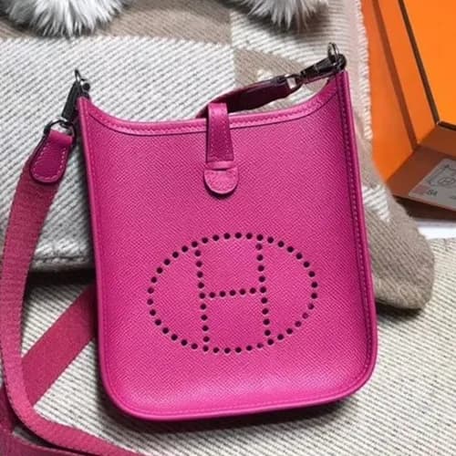Hermes Evelyne Epsom Leather Mini Shoulder Bag,17c… - 1