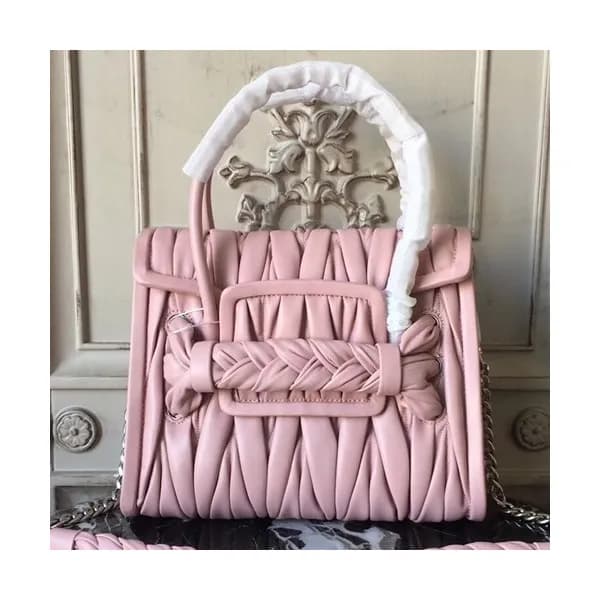 MiuMiu 2019 Matelasse Tote Shoulder Bag,26cm - 미우미… - 1