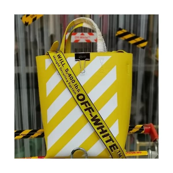 Off White 2019 Leather Tote Shoulder Bag,29cm - 오프… - 1