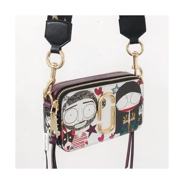 Mark Jacobs 2019 Leather Women Camera Shoulder Bag…