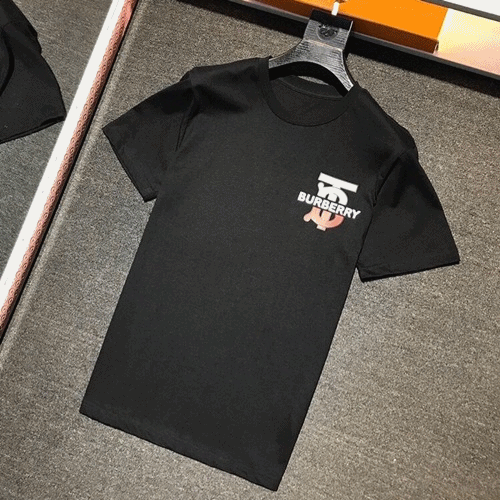 Burberry 2019 Mens Logo Polo Cotton Short Sleeved … - 1