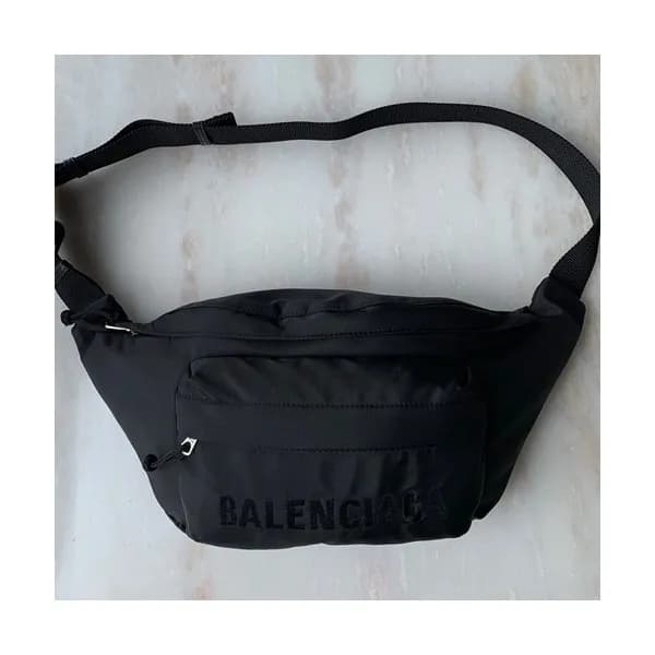 Balenciaga 2019 Canvas Hip Sack Belt Bag,23CM - 발렌… - 1