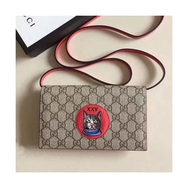 Gucci 2019 Supreme Bosco Patch Shoulder Cross Bag,… - 1