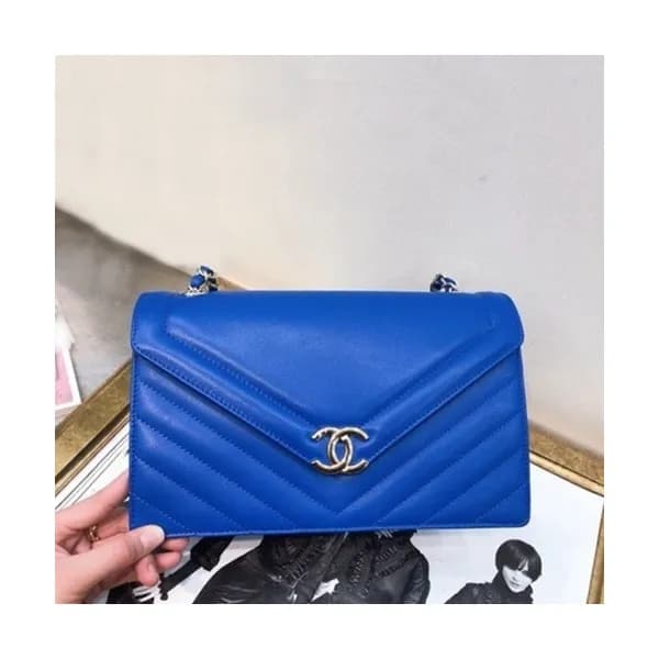 Chanel 2019 Women Large Flap Chain Shoulder Bag,2… - 1