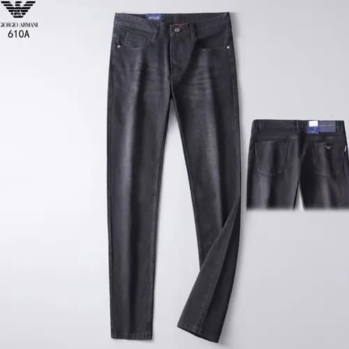 Armani 2019 Mens Graffity Denim Pants - 알마니 남성 그래피… - 1