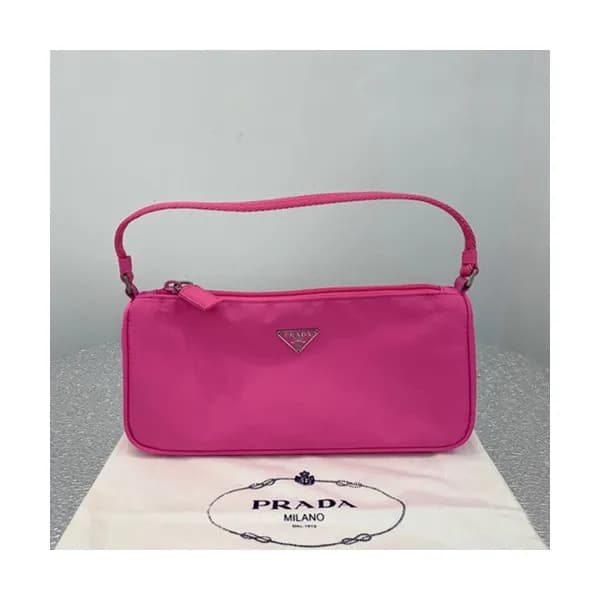 Prada 2019 Nylon Hobo Tote Shoulder Bag,24.5CM - 프… - 1