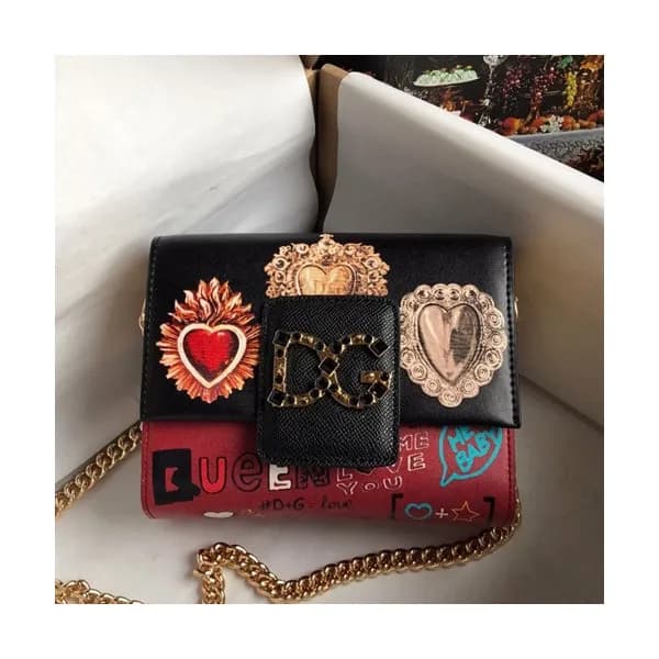 Dolce&Gabbana 2019 Leather Shoulder Cross Bag ,18C… - 1