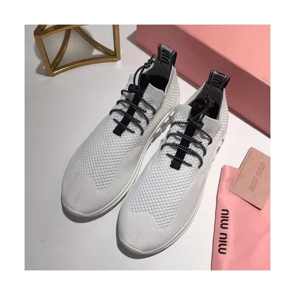 Miumiu 2019 Ladies Kint Running Shoes - 미우미우 2019 … - 1