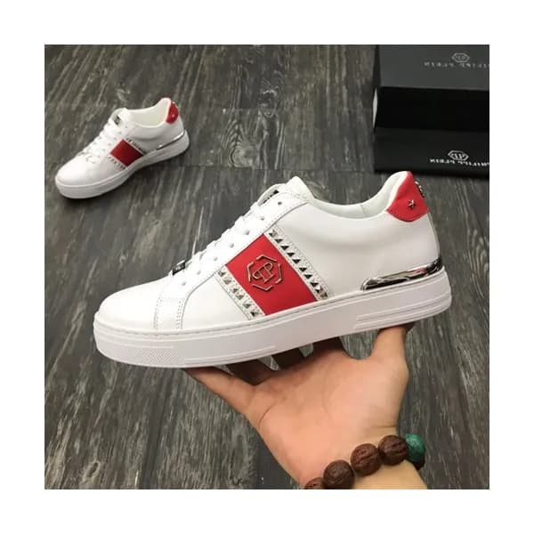 Philipp plein 2019 Mens Leather Sneakers - 필립플레인 … - 1