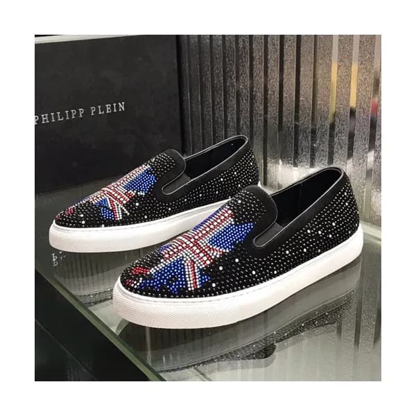 Philipp plein 2019 Mens Leather Slip On - 필립플레인 2… - 1