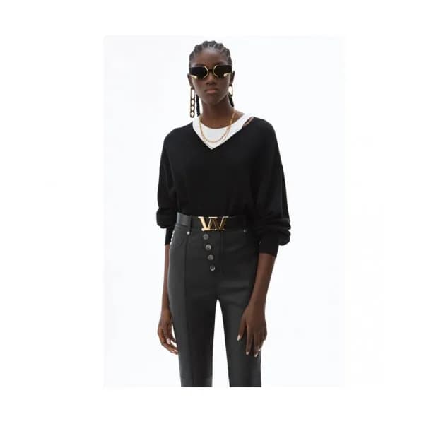 [매장판]Alexsander Wang 2019 Womens V-neck Sweater - … - 1