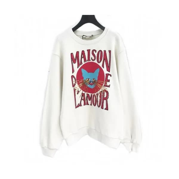Gucci 2019 Mm/Wm Logo Cotton Man-to-man - 구찌 남자 로고… - 1