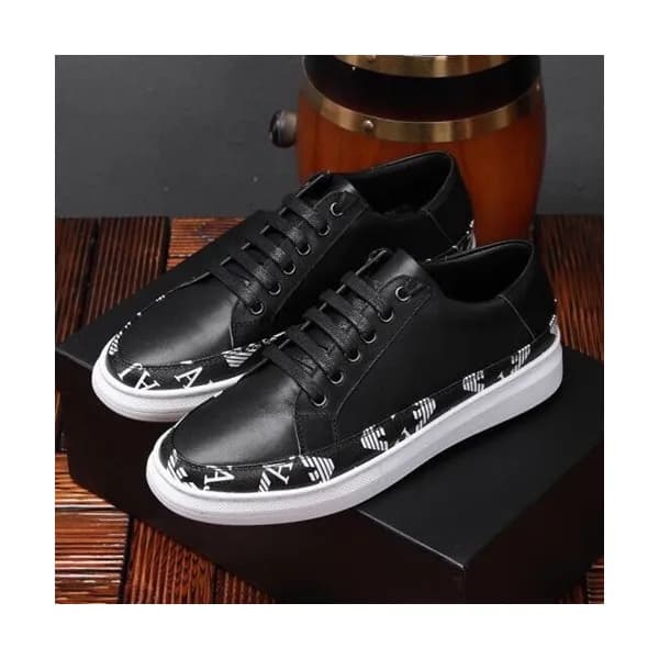 Armani 2019 Mens Leather Sneakers - 알마니 2019 남성용 … - 1