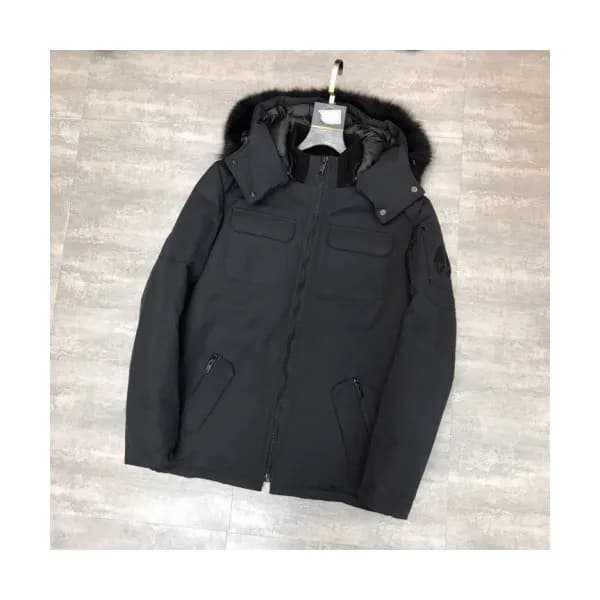 [매장판] Moose Knuckle 2019 Mens Logo Goose Down Padd… - 1