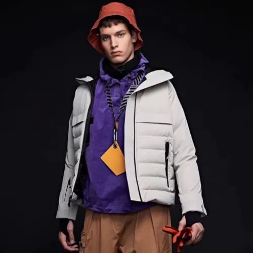 Moncler 2019 Mens Patch Logo Modern Duck Down Pad… - 1