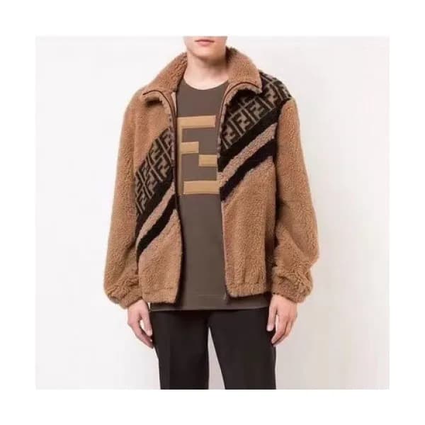 Fendi 2019 Mens Monster Casual Flannel Jacket - 펜디… - 1