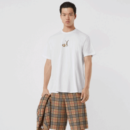 [매장판]Burberry 2019 Mm/Wm Logo Cotton Short Sleeved… - 1