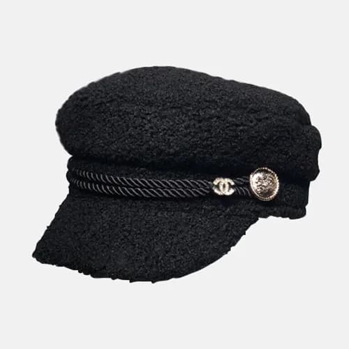 Chanel 2019 Ladies Lambs Wool Cap - 샤넬 2019 여성용 램스… - 1