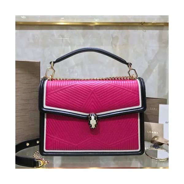 Bvlgari 2019 Serpenti Forever Chain Tote Shoulder … - 1