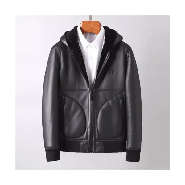Burberry 2019 Mens Casual Leather Jacket - 버버리 201… - 1