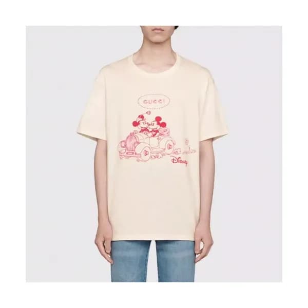 [매장판]Gucci 2020 Mm/Wm Logo Cotton Short Sleeved Ts… - 1