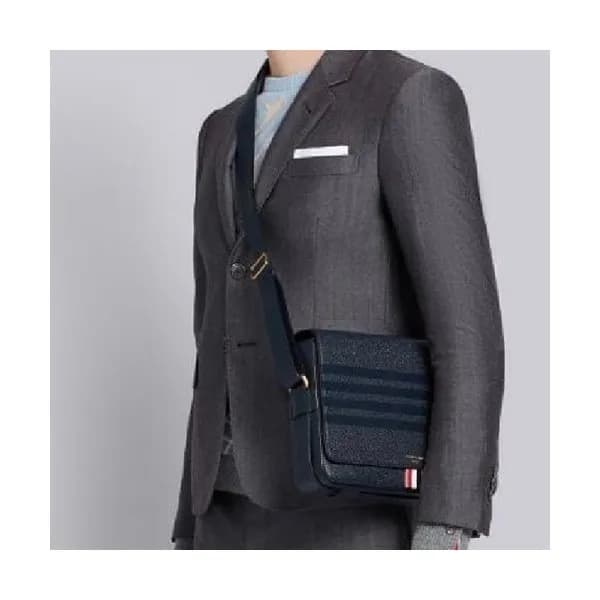 Thom Brown 2019 Leather Shoulder Bag ,27CM - 톰브라운 … - 1