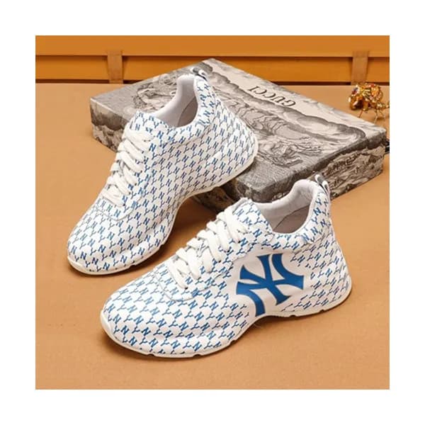 Gucci 2019 Mens Leather Sneakers - 구찌 2019 남성용 레더 … - 1