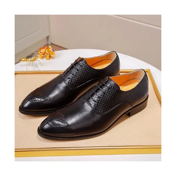 Louis Vuitton 2020 Mens Leather Oxford Shoes - 루이비… - 1