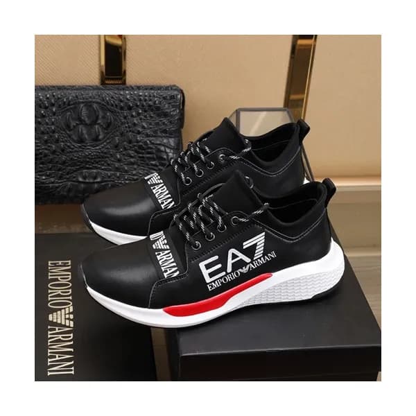 Armani 2020 Mens Leather Sneakers - 알마니 2020 남성용 … - 1