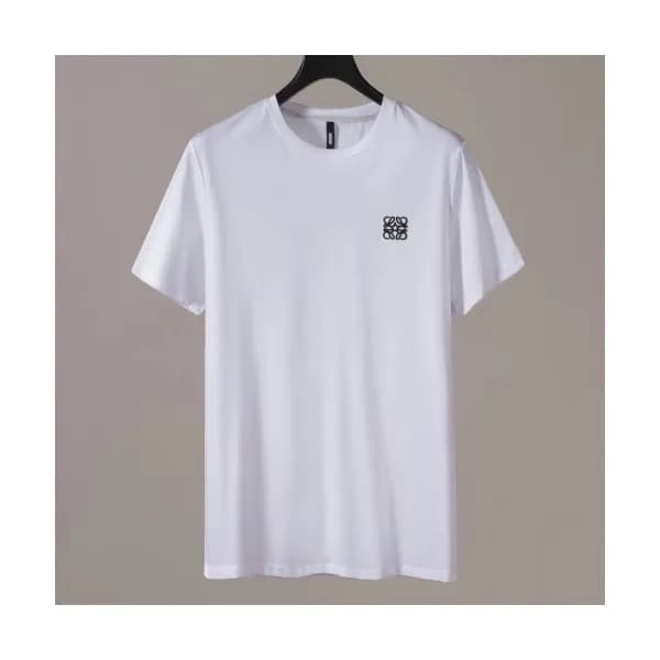 [로에베]Loewe 2020 Mm/Wm Logo Silket Short Sleeved Ts… - 1