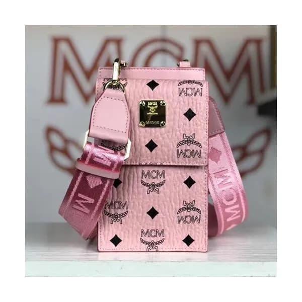 MCM 2020 Visetos Phone Shoulder Bag ,19cm - 엠씨엠 20… - 1
