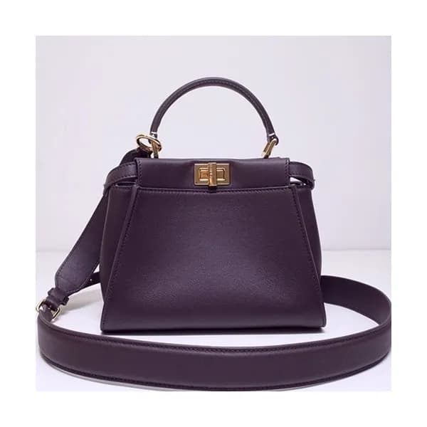Fendi 2020 Leather Tote Shoulder Bag ,23CM - 펜디 20… - 1