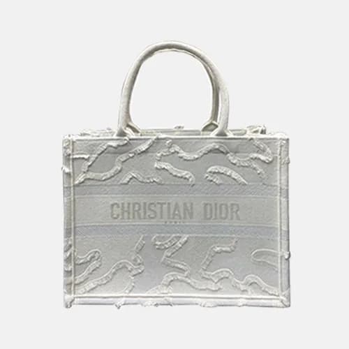 Dior 2020 Woman Canvas Book Tote Shopper Bag,36CM … - 1