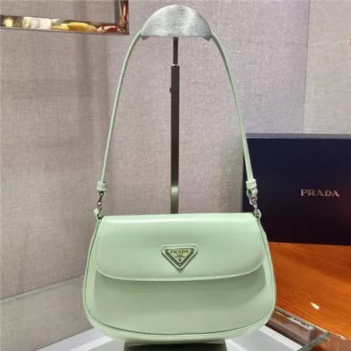 [프라다]Prada 2021 Women's Leather Hobo Shoulder … - 1