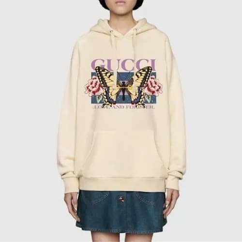 [구찌]Gucci 2020 Mm/Wm Logo Casual Oversize Cotton H… - 1