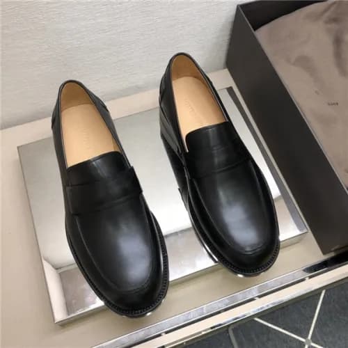 Bottega Veneta 2020 Men's Leather Oxford Shoes… - 1