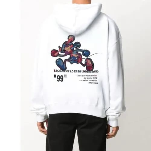 [오프화이트]Off-white 2020 Mens Logo Cotton Hoodie - 오프… - 1
