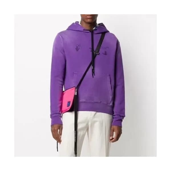 [오프화이트]Off-white 2020 Mens Logo Cotton Hoodie - 오프… - 1