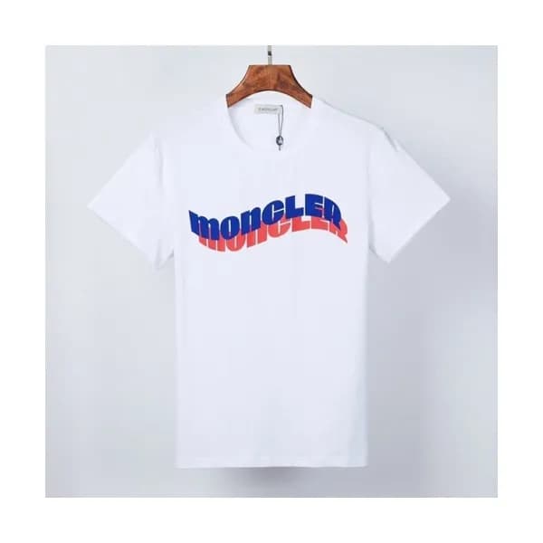 [매장판]Moncler 2021 Mens Logo Crew-neck Short Sleeve… - 1