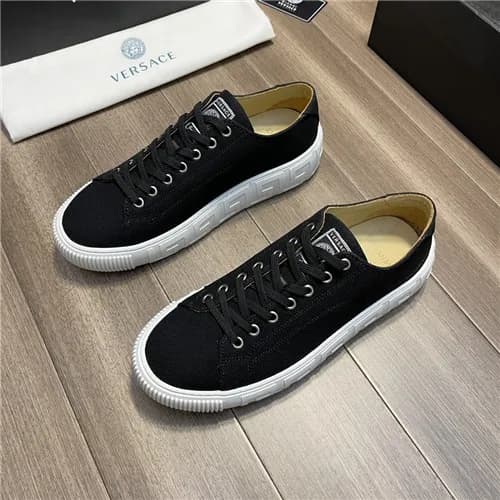 Versace 2021 Men's Canvas Sneakers,VERS0567 - … - 1