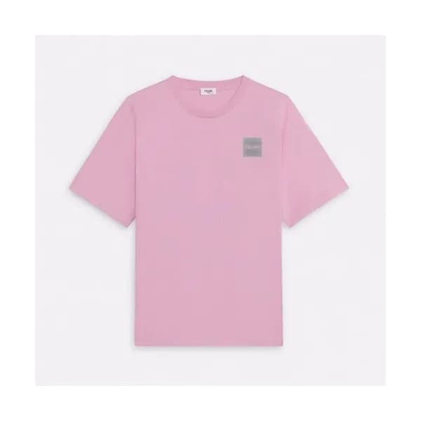 Celine Mm/Wm Hedi Slimane Logo Cotton Short Sleeve… - 1