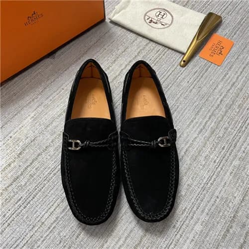 Hermes 2021 Men's Leather Loafer,HERS0471 - 에르… - 1