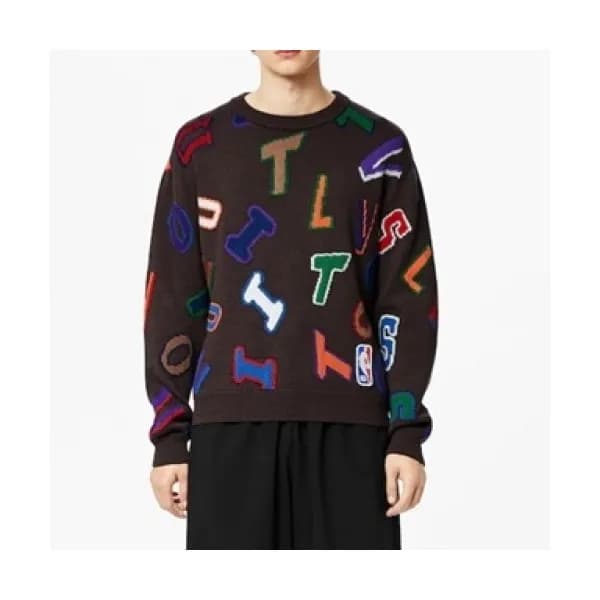 Louis vuitton Mens Casual Wool Sweaters Black - 루… - 1
